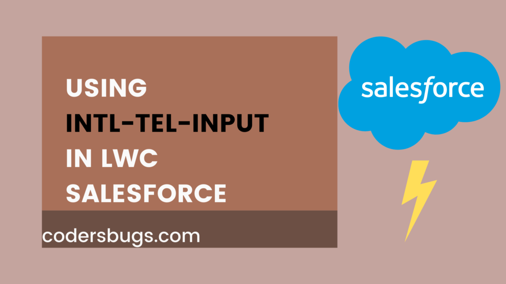 using intl-tel-input in lwc