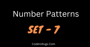 Read more about the article Number patterns set 7