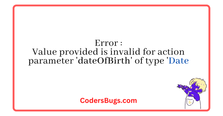 njs-005 invalid value for parameter 2