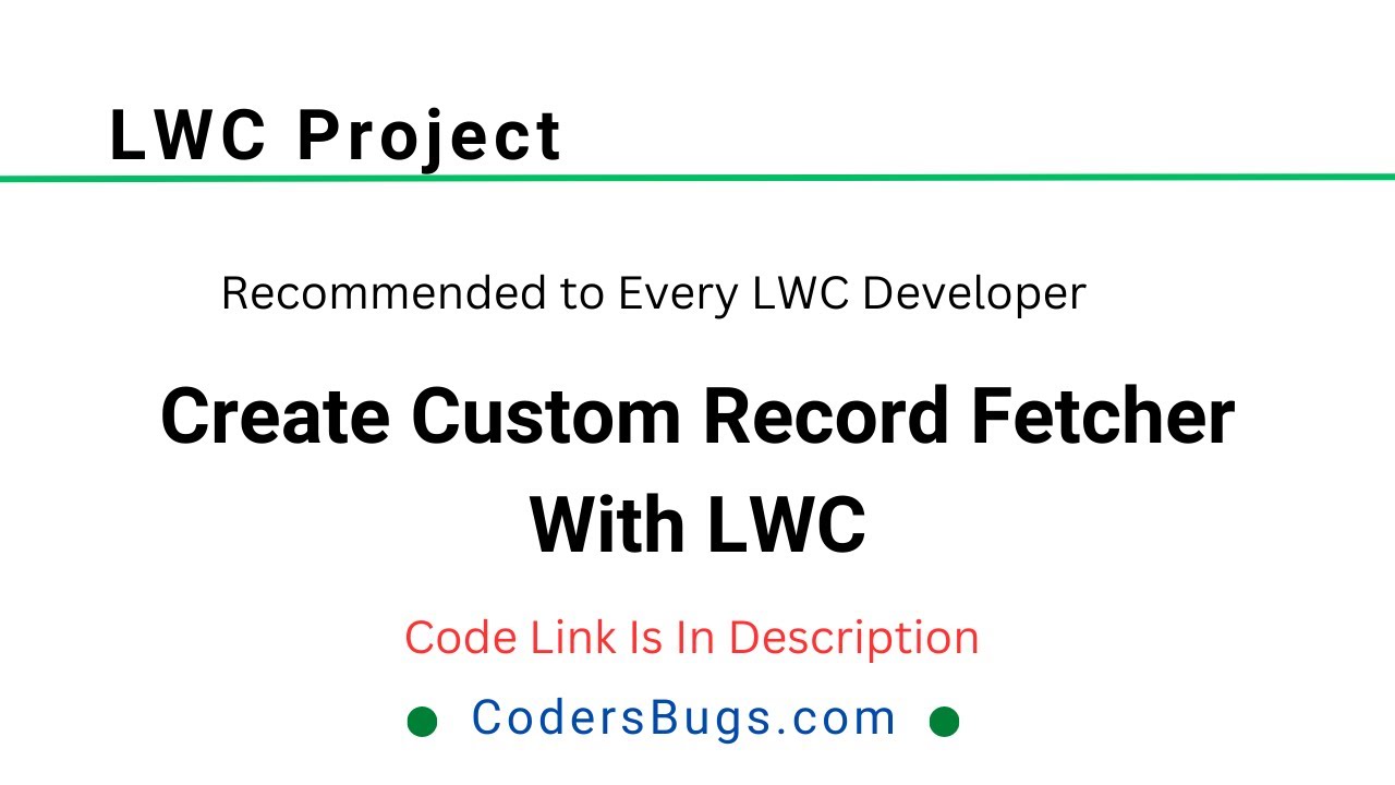 You are currently viewing Build Data Fetcher with LWC