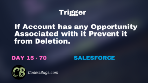 Prevent Account from Deletion if it has related Opportunities