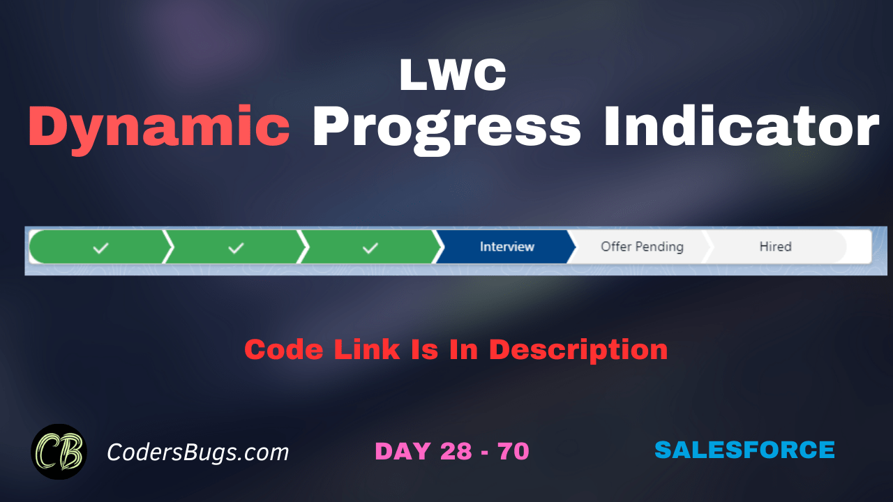 Read more about the article Dynamic Progress Indicator In LWC