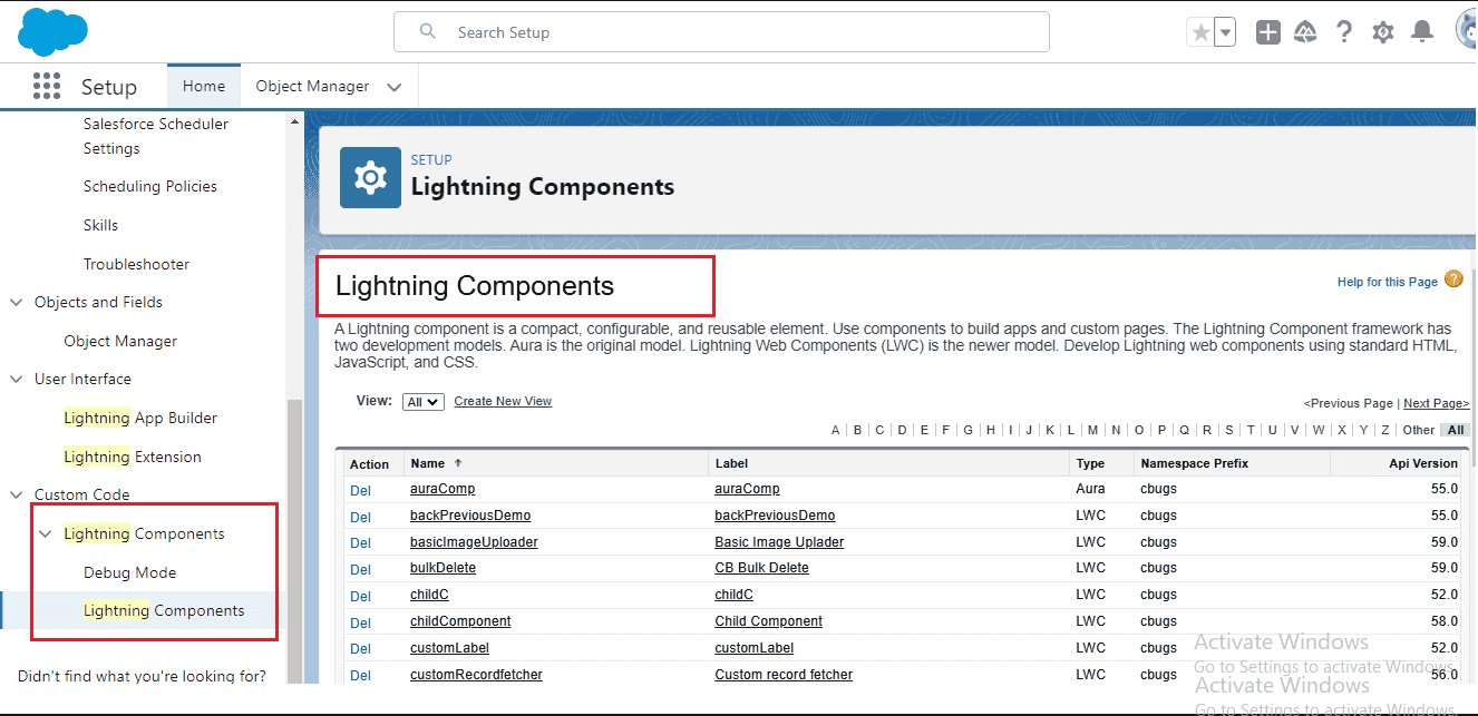 Retrieve LWC with menifest file